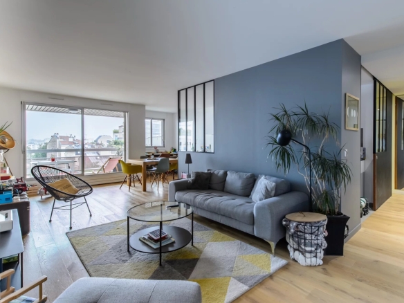 Boulogne Nord 3 pièces avec balcon terrasse