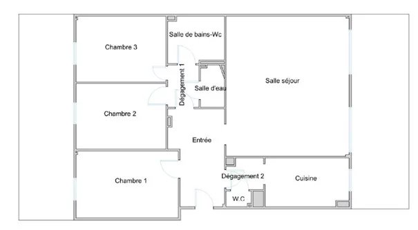 Prince Marmottan – Appartement familial  3 chambres – Jardin