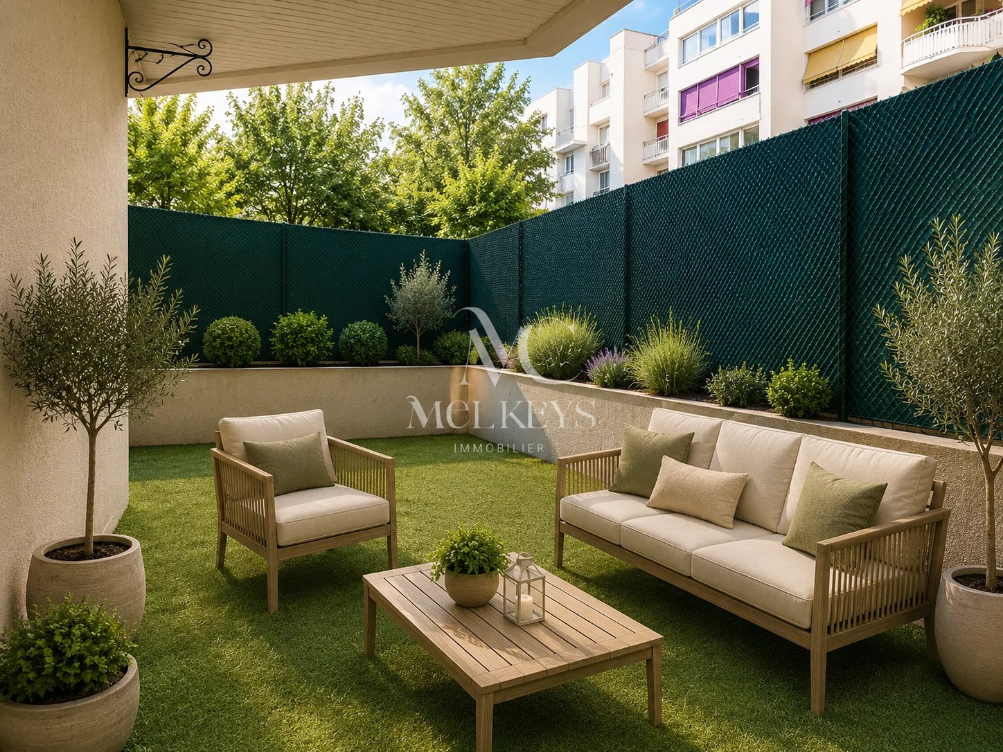 Boulogne Centre – 2 Pièces Jardin et Terrasse