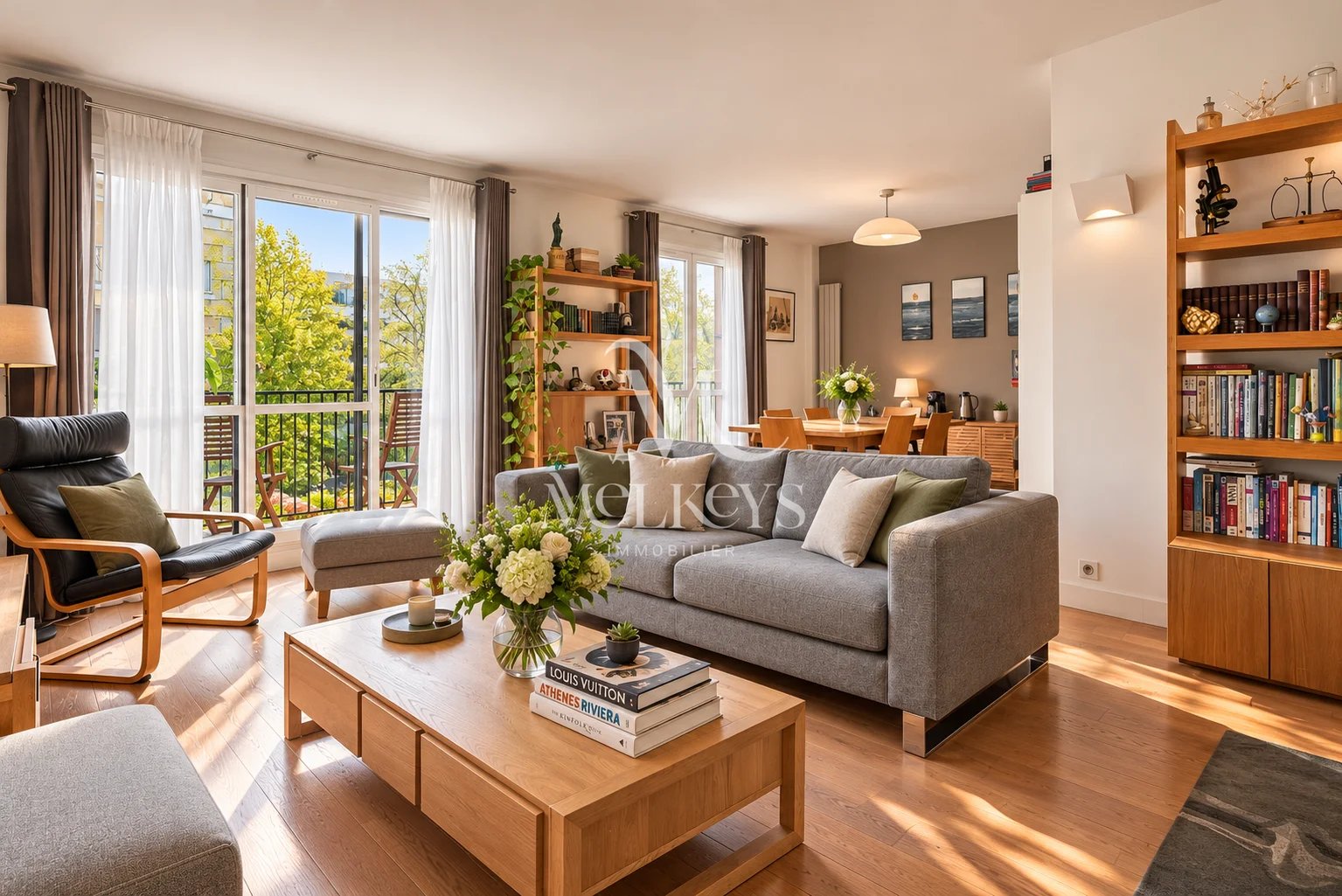 Boulogne Parchamp – 3 chambres – balcon