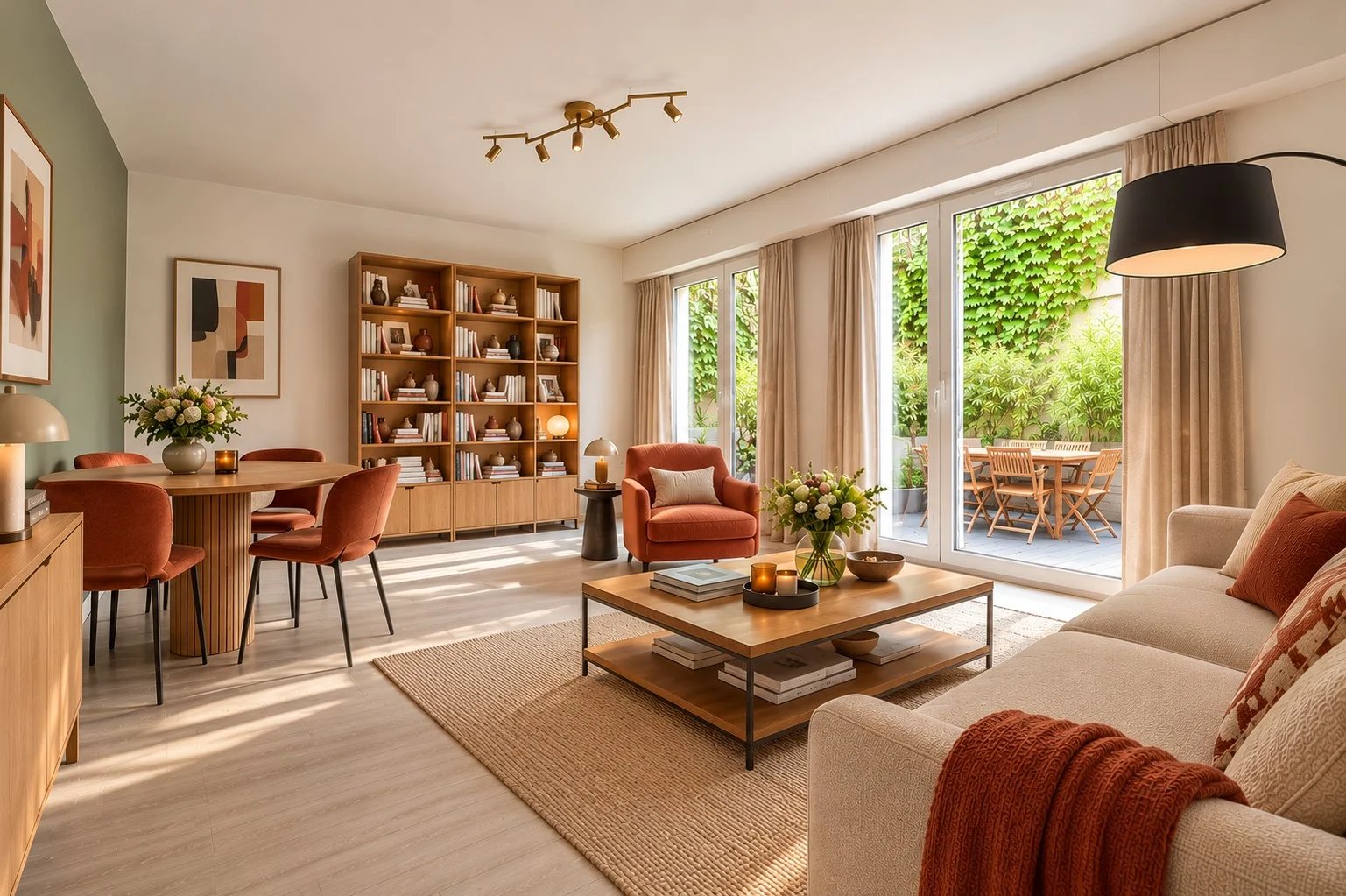 Prince Marmottan – 2 Pièces avec terrasse et jardin
